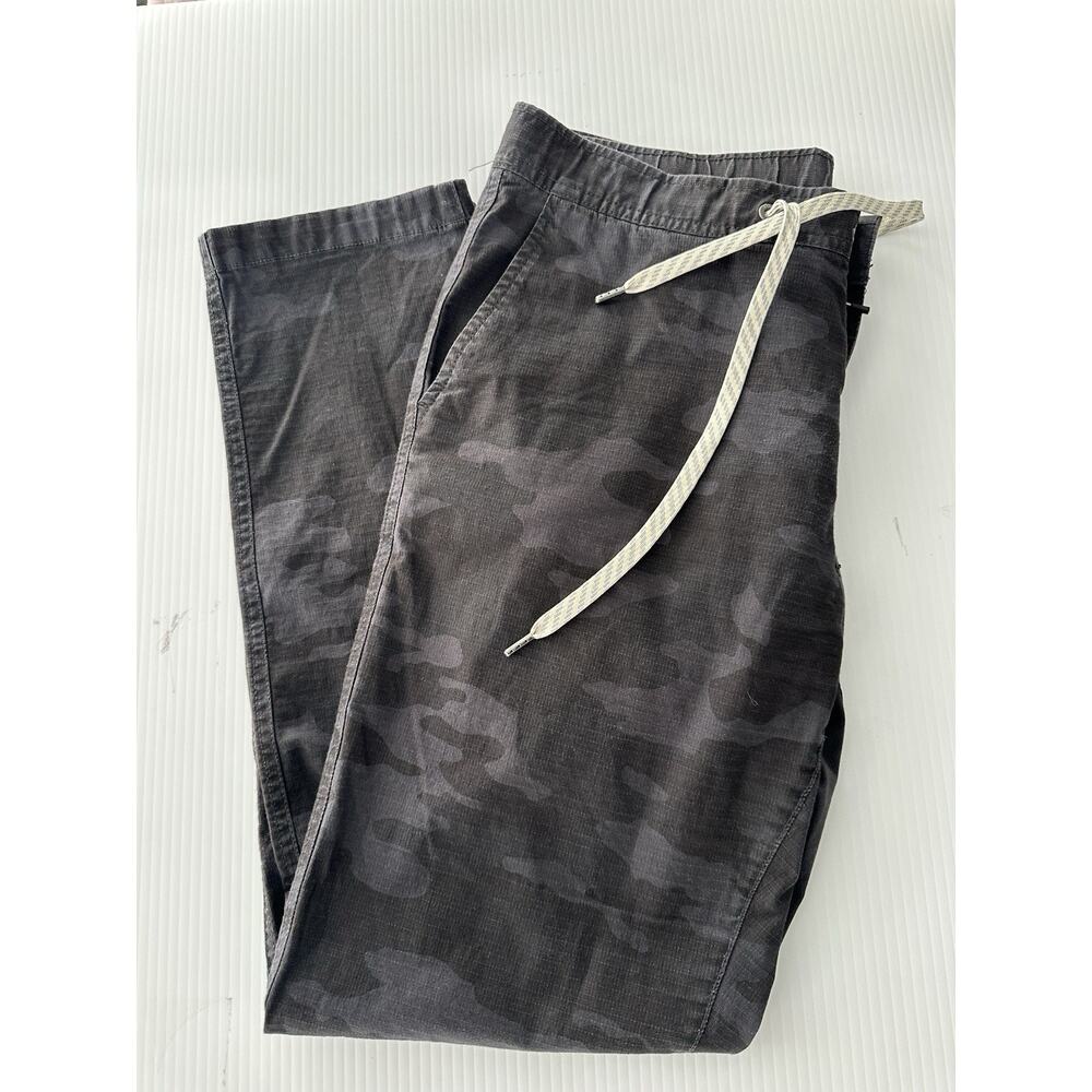 Vuori Ripstop Pants Mens M Climber Camo Jogger TaperedOutdoors Hiking Drawstring - Picture 13 of 16